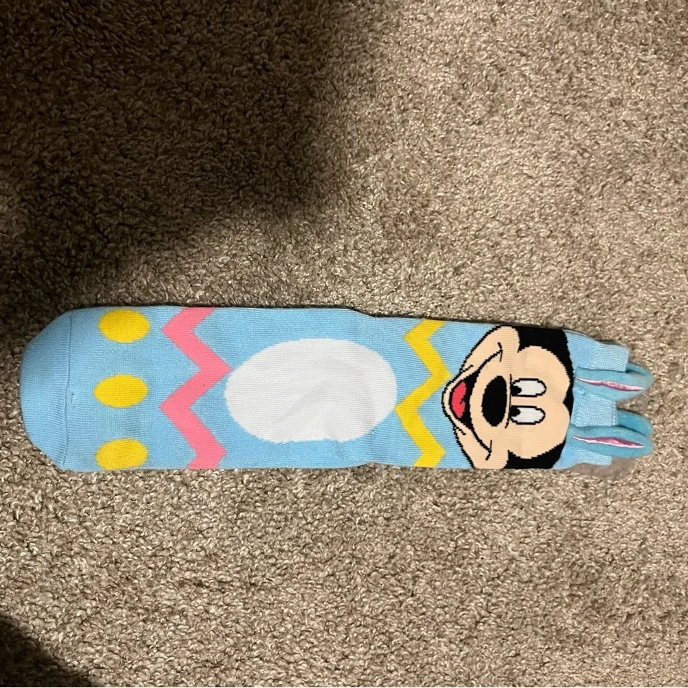Mickey Mouse Easter bunny socks